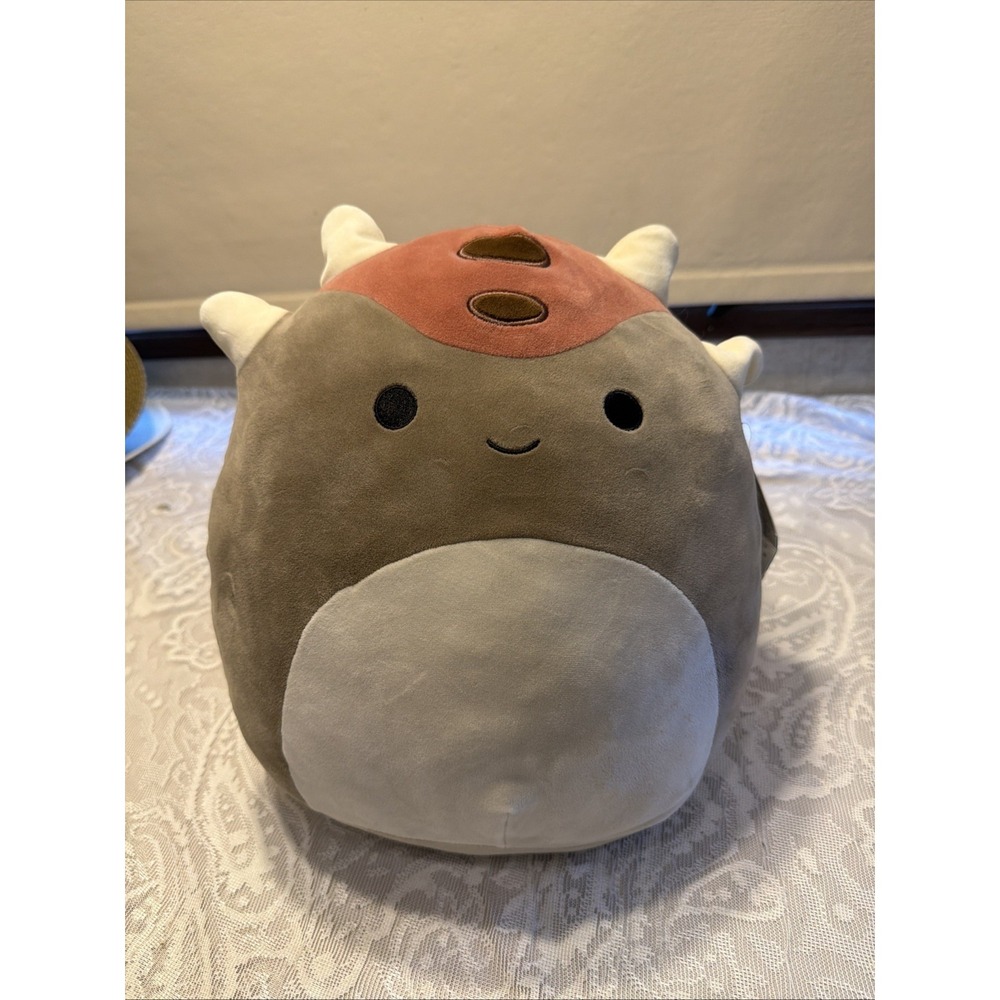Ainhoca the Ankylosaurus 14 inch with Tag Squishmallow Fun Play Cuddles